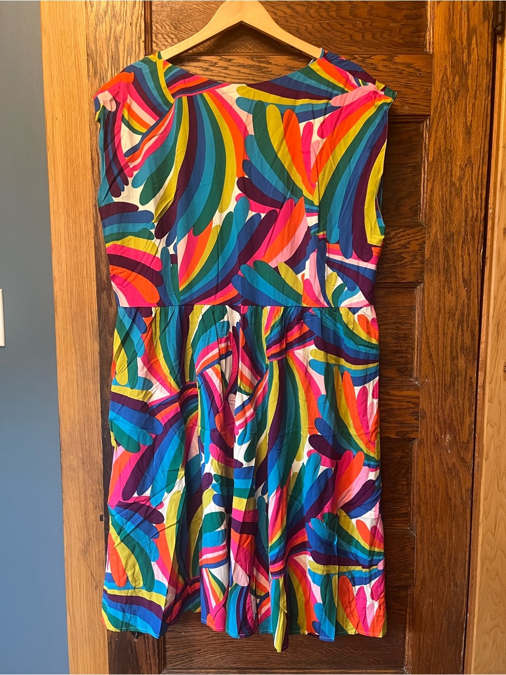 Rainbow Bright Print Dress - Trashy Diva